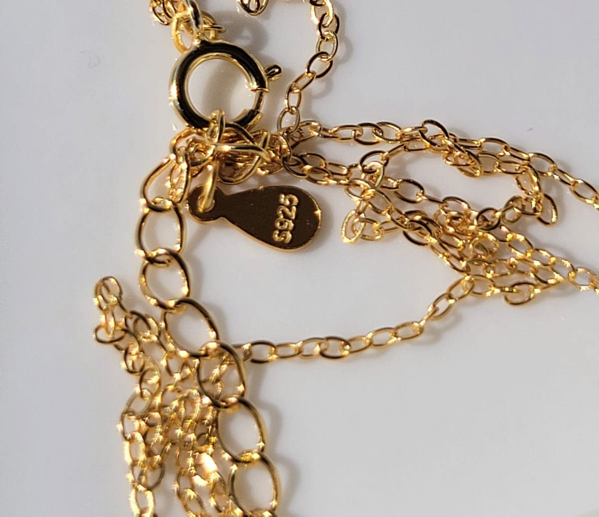 Collar Cruz en circonias - Imagen 3