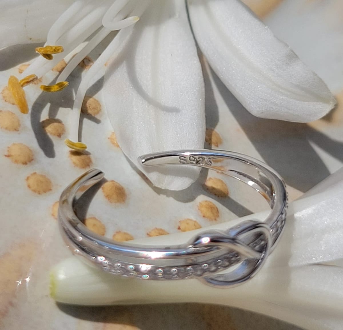 Anillo Nudo Infinito - Imagen 3