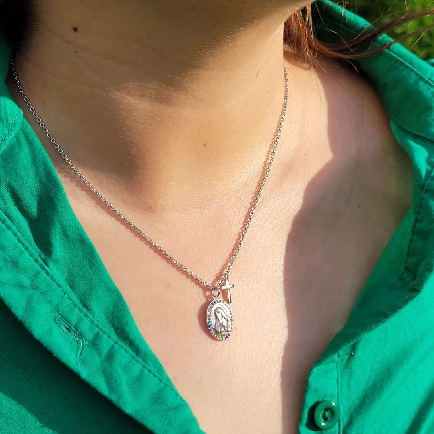 Collar Virgen de Guadalupe - Imagen 5