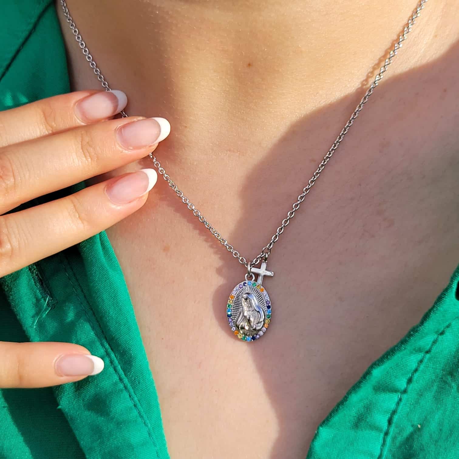 Collar Virgen de Guadalupe - Imagen 4