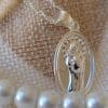 Medalla Virgen de la Dulce Espera en Plata 925